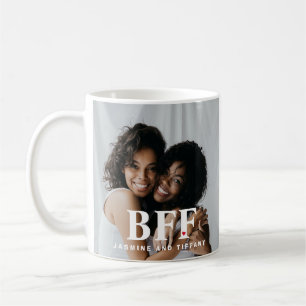 Café Caneca de Foto com Coração Melhor Amiga Para Sempr