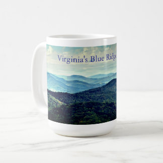 Café Caneca de foto das Montanhas Blue Ridge da Virgíni