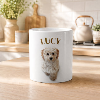 Café Caneca de Foto de Cachorro Personalizada – Com Seu