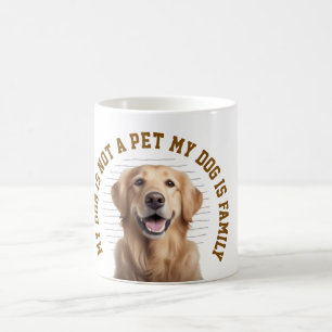 Café Caneca de Foto de Cachorro Personalizada Não é um