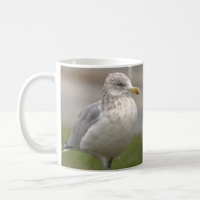 Café Caneca de Foto de Gaivota (Esquerda)