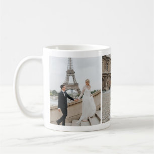 Café Caneca de Foto em Lua de Honeymoon, Torre Eiffel P