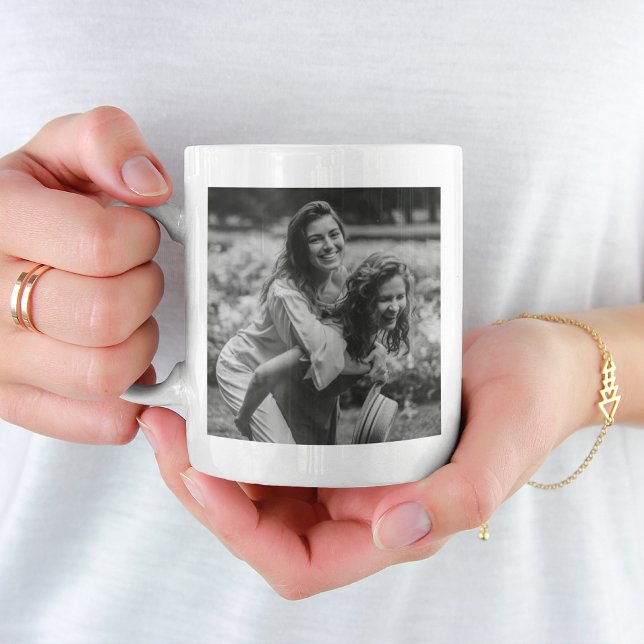 Café Caneca de Foto Modernas Melhores Amigas 2 (Criador carregado)