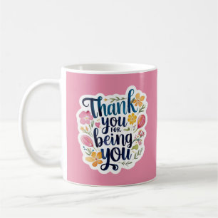Café Caneca de Foto Obrigado Por Ser Quem É