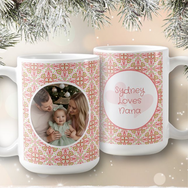 Café Caneca de Foto Personalizada com Mensagem (Criador carregado)