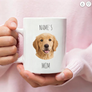 Café Caneca de Foto Personalizada da Mãe do Cachorro