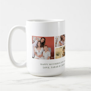 Café Caneca de Foto Personalizada de Dia das Mães para 