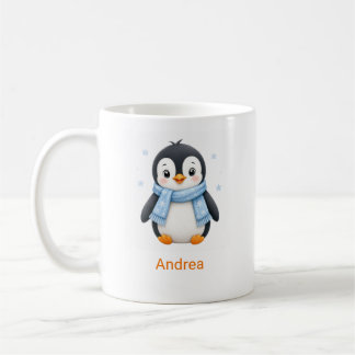 Café Caneca de Foto Personalizada de Inverno para Crian