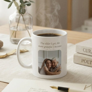 Café Caneca de Foto Personalizada do Dia dos Pais