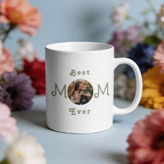 Café Caneca de Foto Personalizada Moderna e Fofa para a