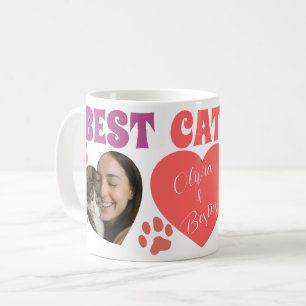 Café Caneca de Foto Personalizada para Mãe de Gato