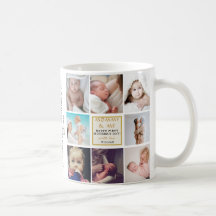 Caneca de Foto Personalizada para o Primeiro Dia d