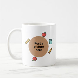Café Caneca de Foto Personalizada para Professores
