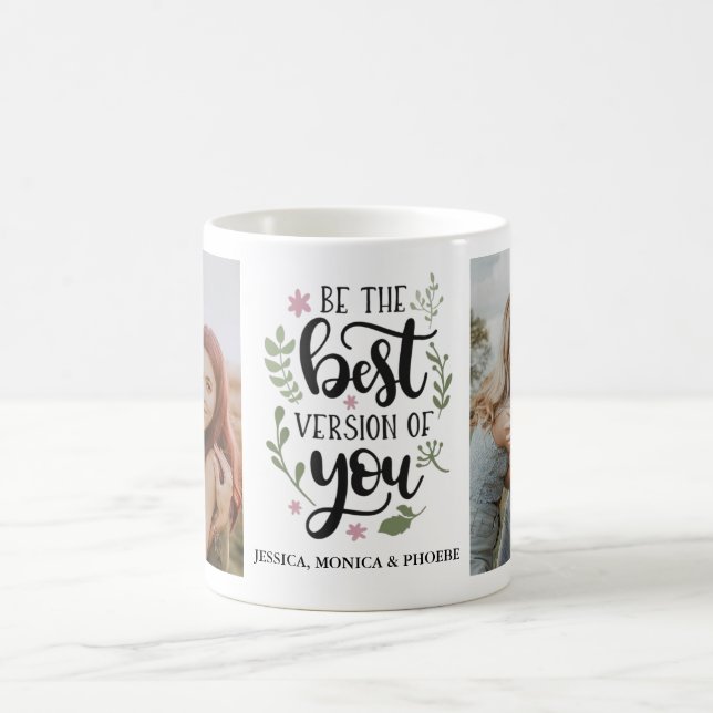 Café Caneca de Foto "Seja a Melhor Versão de Você" (Centro)
