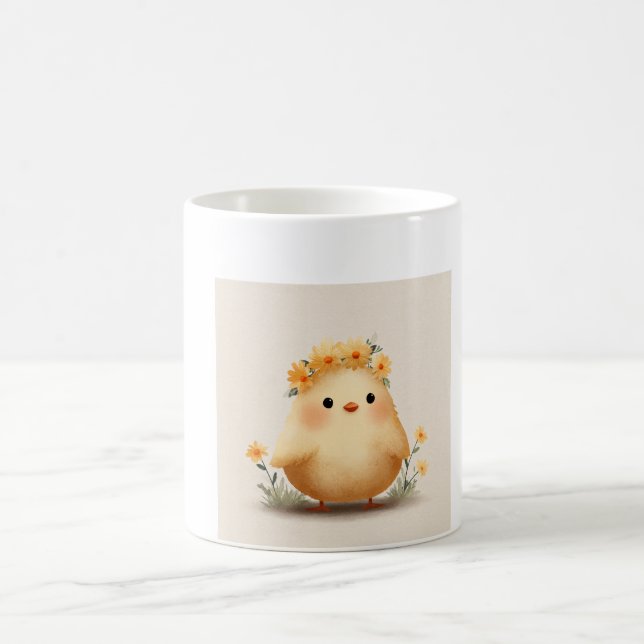 Café Caneca de Frango de Primavera Fofo | Frango Margar (Centro)