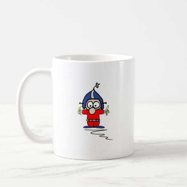Café Caneca de Fred Pinsocket 2-Sided (mais branca) (Esquerda)