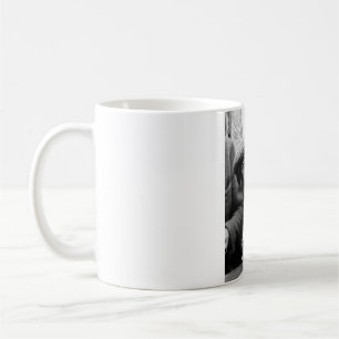 Café Caneca de fumo do cão