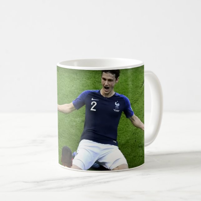 Café Caneca de Futebol 11 oz Cerâmica W-PT ZLE (Frente Esquerda)
