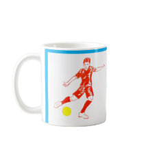 Caneca de futebol infantil