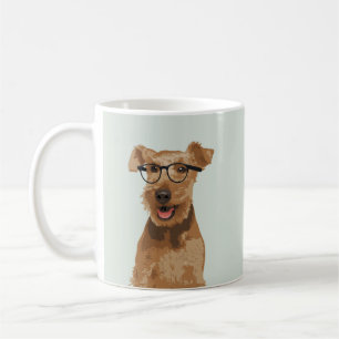 Café Caneca de galês Terrier do hipster para amantes d
