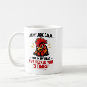 Café Caneca de Galo Engraçado para Colega de Trabalho  