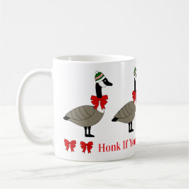 Café Caneca de Gansos Canadenses de Natal