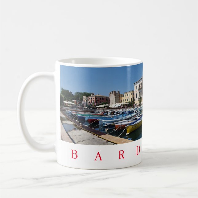 Café Caneca de Garda do lago Bardolino (Esquerda)