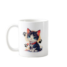 Caneca de gatinho fofo