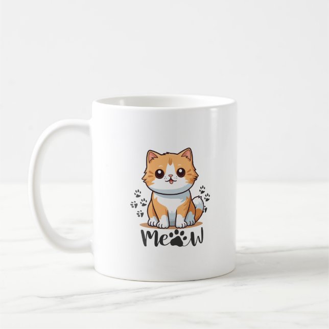 Café Caneca de gato (Esquerda)