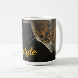 Café Caneca de gato atitude é um estilo de vida