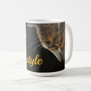 Café Caneca de gato atitude é um estilo de vida