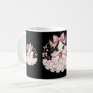 Café Caneca de Gato Cereja Coquette