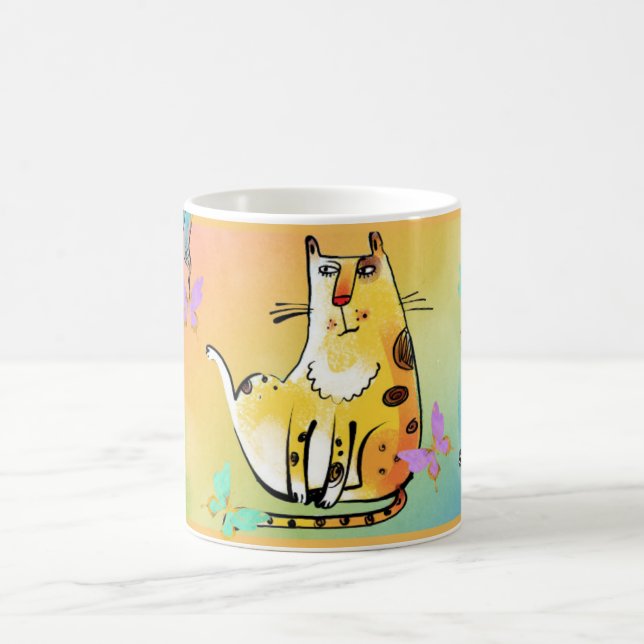 Café Caneca de Gato Cômico (Centro)