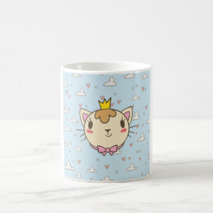 Café Caneca de Gato Cuta - Drinkware Puro-Adorável