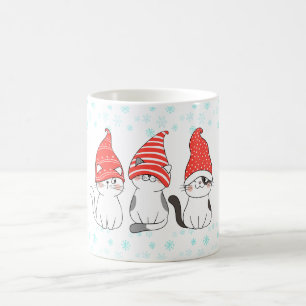 Café Caneca de Gato de Natal