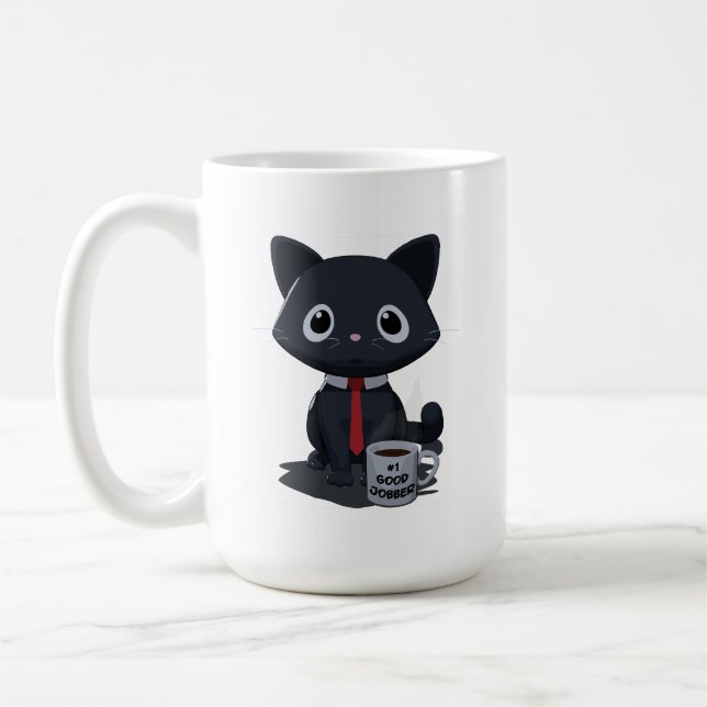 Café Caneca de Gato Empreendedor Número Um (Esquerda)