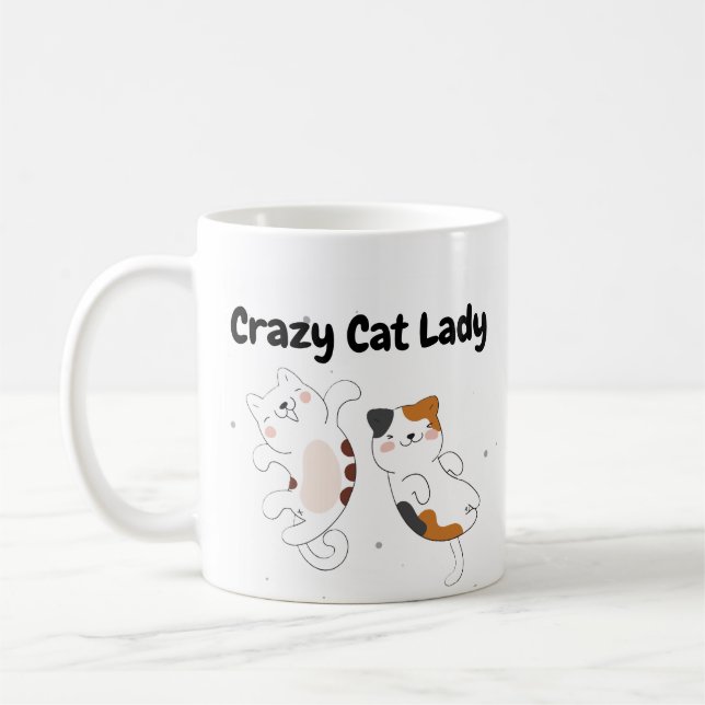 Café Caneca de Gato Louca (Esquerda)