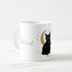 Café Caneca de gato preto