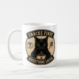Café Caneca de Gato Preto | Lanches Primeiro, Perguntas