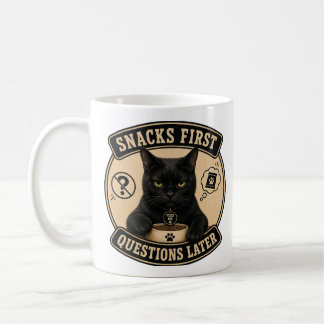 Café Caneca de Gato Preto | Lanches Primeiro, Perguntas