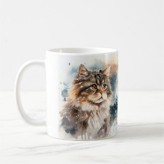 Café Caneca de Gato Siberiana