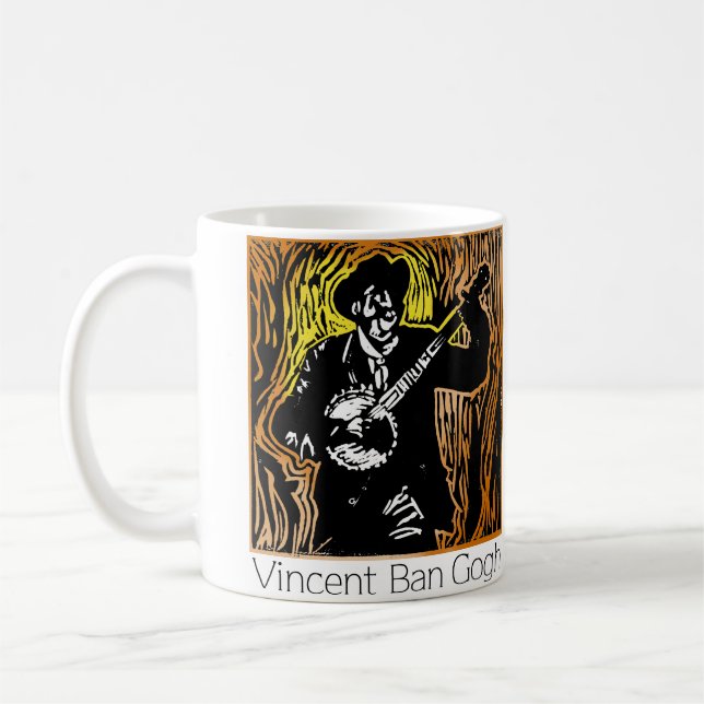 Café Caneca de Gogh da proibição de Vincent (Esquerda)