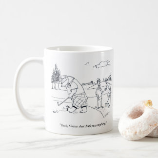 Café Caneca de Golfe Inicial