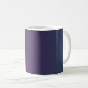 Café Caneca de Gradiente Ombre Roxo Azul - Elegante