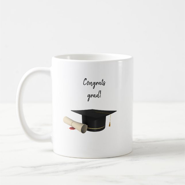 Café caneca de graduação (Esquerda)