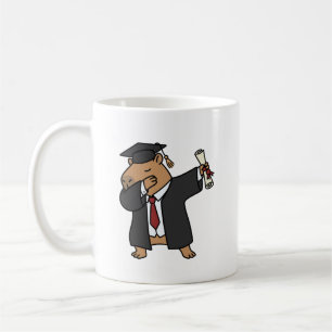 Café Caneca de Graduação de Capivara Dabbing Engraçada 