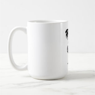 Café Caneca de Grafite do Coelho Urban Rebel