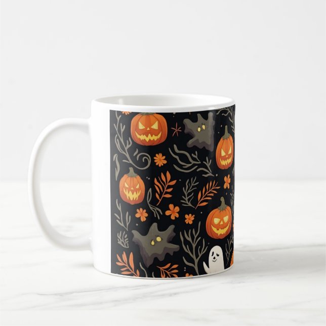 Café caneca de Halloween (Esquerda)
