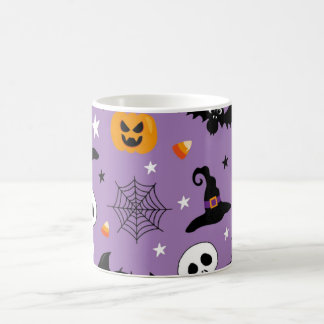Café caneca de halloween