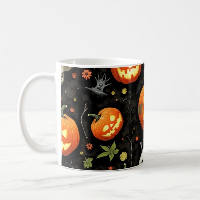 Café Caneca de Halloween (Esquerda)